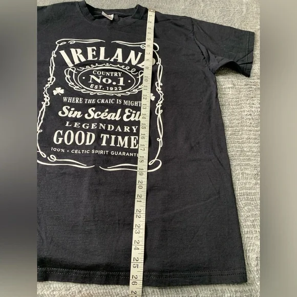 3/$10 Men Ireland Fruit of the Loom Shirt Sleeve Tee Shirt St Patrick Day LARGE - Picture 6 of 10